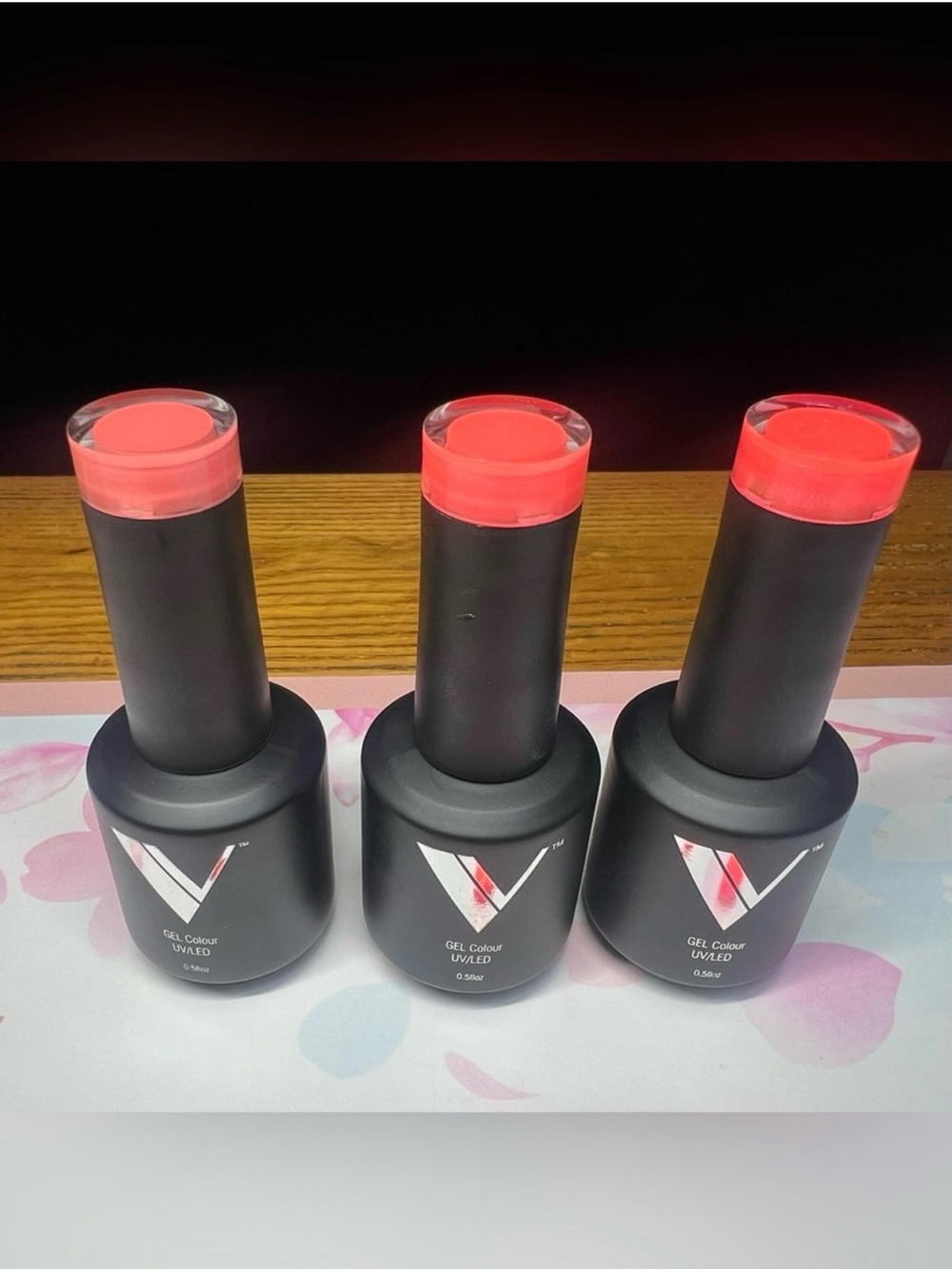 Gel Colour Nail Polish - Coral Pink